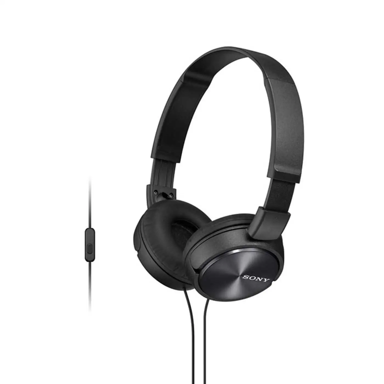 Audífonos de Diadema SONY Alámbricos Over Ear Manos Libres MDR-ZX310 Negro