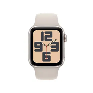 Apple Watch SE GPS de 40 mm Caja de Aluminio en Blanco Estrella, Correa Deportiva Blanco Estrella Talla S|M - 