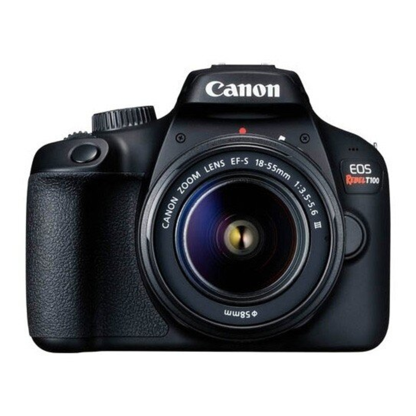 Cámara Fotográfica Profesional CANON EOS T100 EF-S 18-55 I