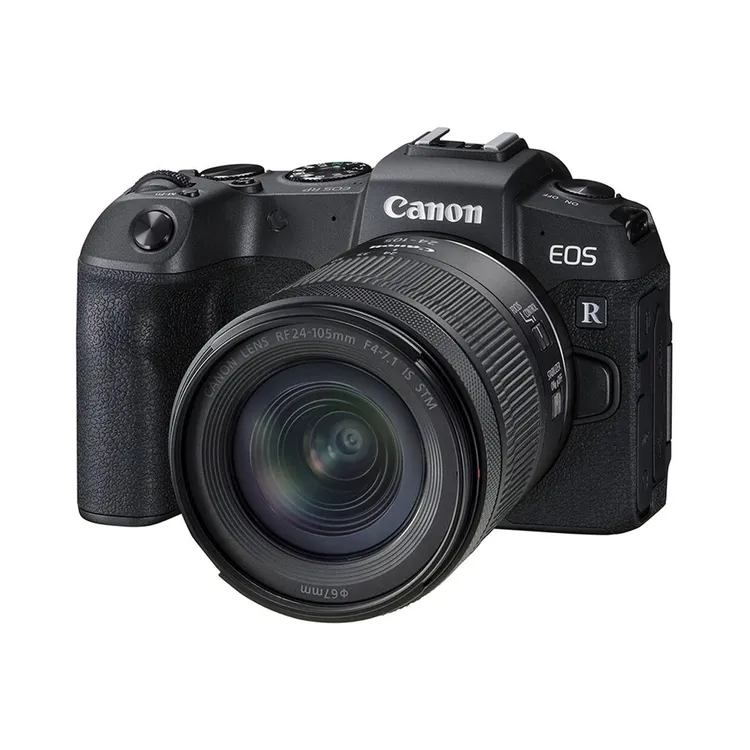 Cámara Canon EOS RP con lente 24-105mm f/4-7.1 IS STM