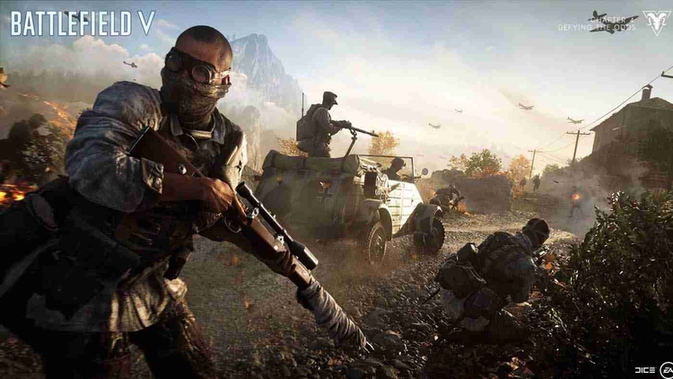 Juego PS4 Battlefield V