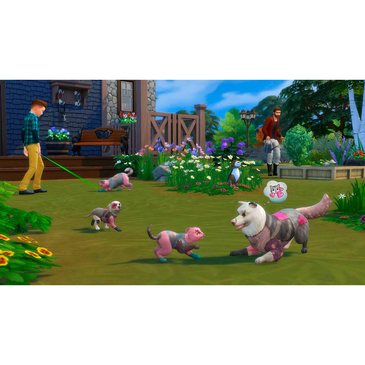 Juego PS4 The Sims 4 Plus Cats Dogs Bunlde
