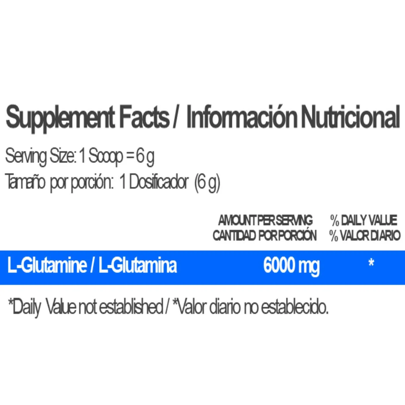 Aminoácido HEALTHY SPORTS L-Glutamina 360 gramos