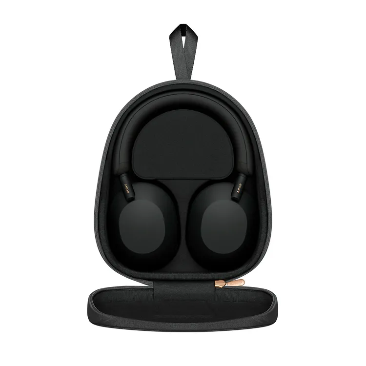 Audífonos de Diadema SONY Inalámbricos Bluetooth Over Ear WH-1000XM5 Cancelación de Ruido Negro