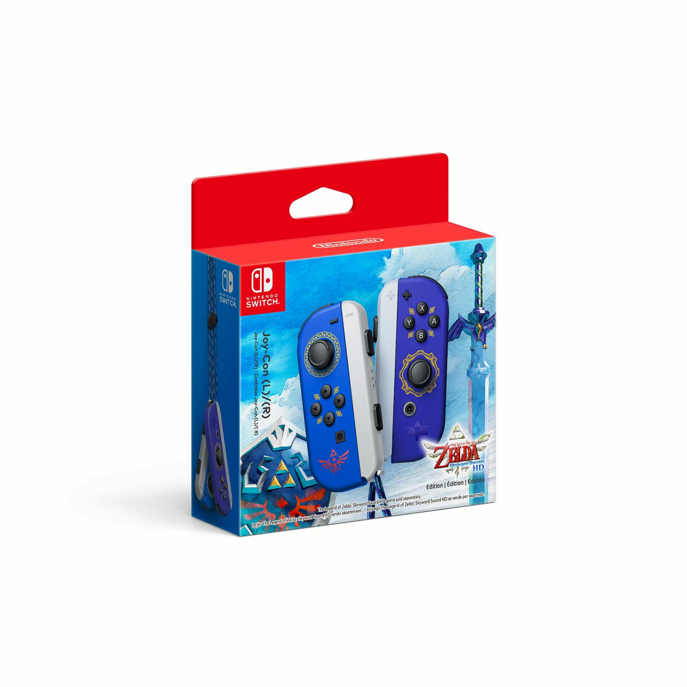 Control NINTENDO SWITCH Joy-Con L/R Edición The Legend Of Zelda Azul|Gris