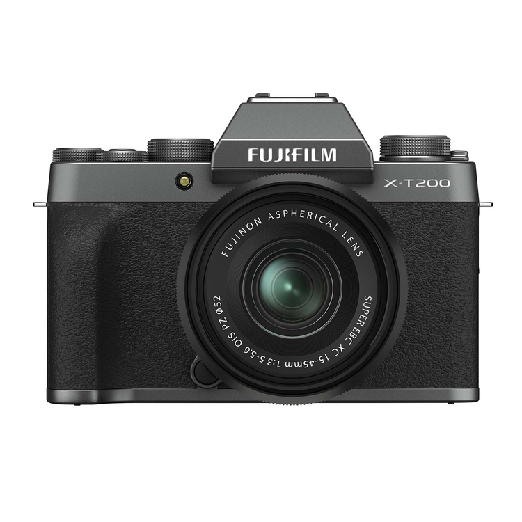 Cámara Fotográfica FUJIFILM X-T200 XC15-45 Gris
