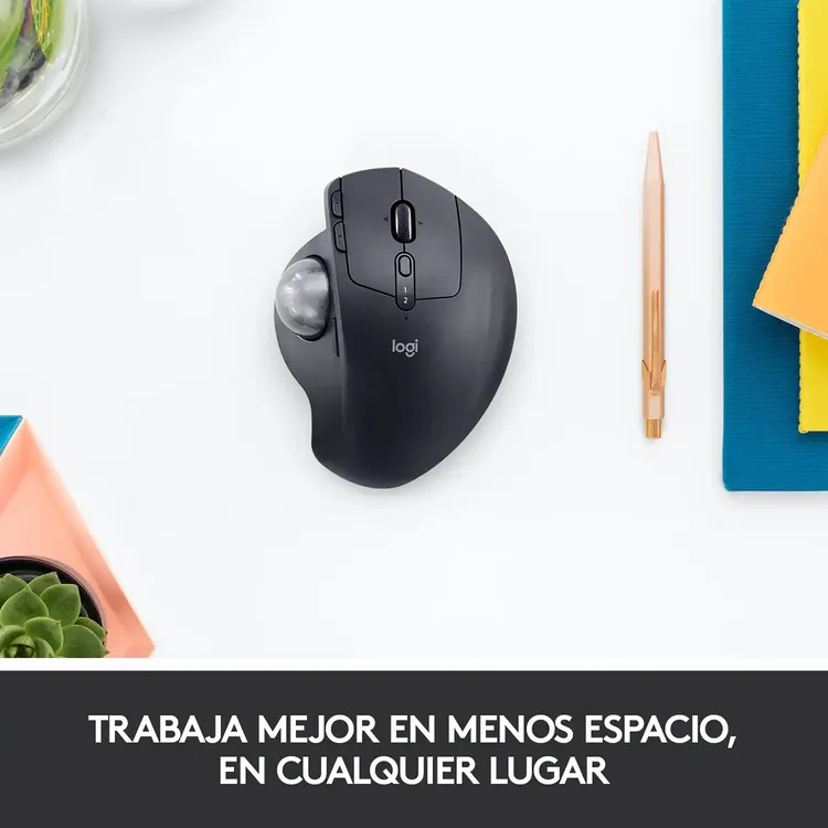 Mouse LOGITECH Inalámbrico MX Ergo Trackball Negro