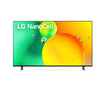 TV LG 50" Pulgadas 126 cm 50NANO75SQA 4K-UHD NanoCell Smart TV - 