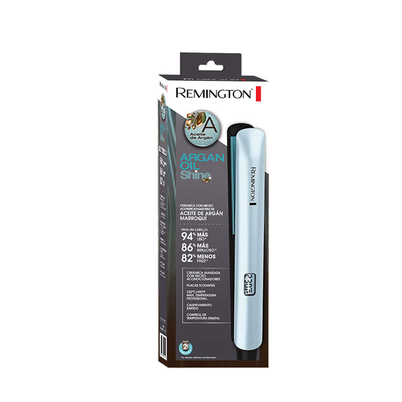 Plancha de Cabello REMINGTON S8500 Azul Plancha de Cabello REMINGTON S8500 Azul