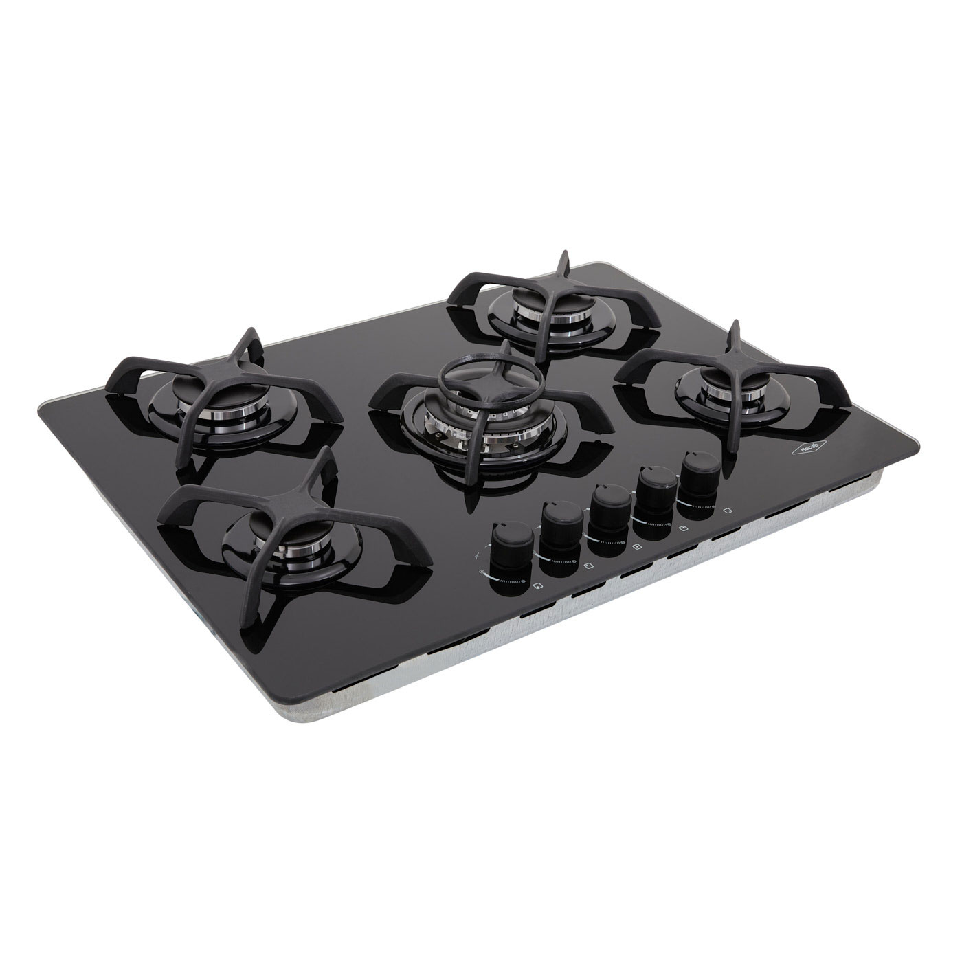 Estufa de empotrar HACEB 76cms 5 Puestos Gas Natural APL CG 76 Negro Estufa de empotrar HACEB 76cms 5 Puestos Gas Natural APL CG 76 Negro