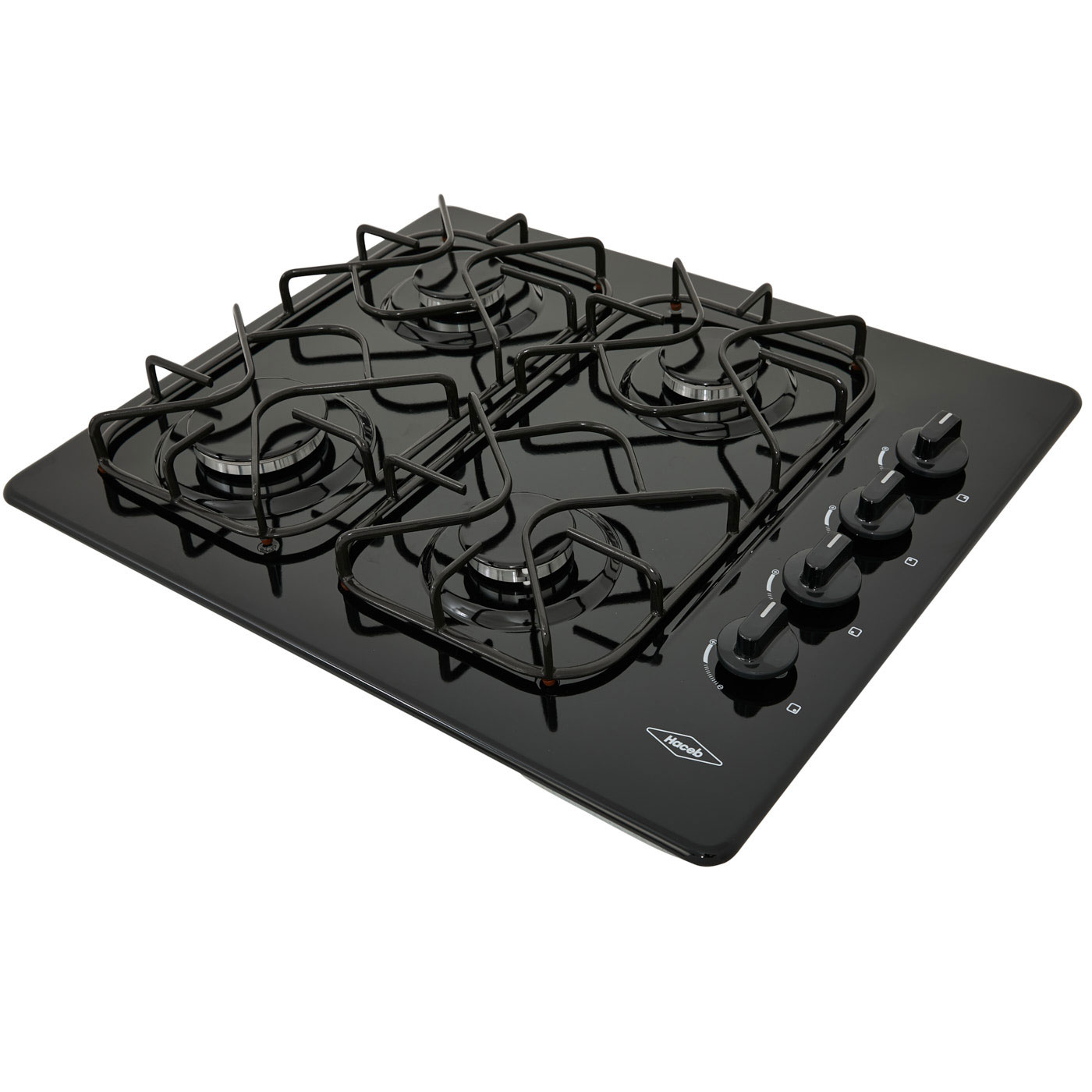 Estufa de empotrar HACEB 60cms 4 Puestos Gas Natural CG 60 ESM Negro Estufa de empotrar HACEB 60cms 4 Puestos Gas Natural CG 60 ESM Negro
