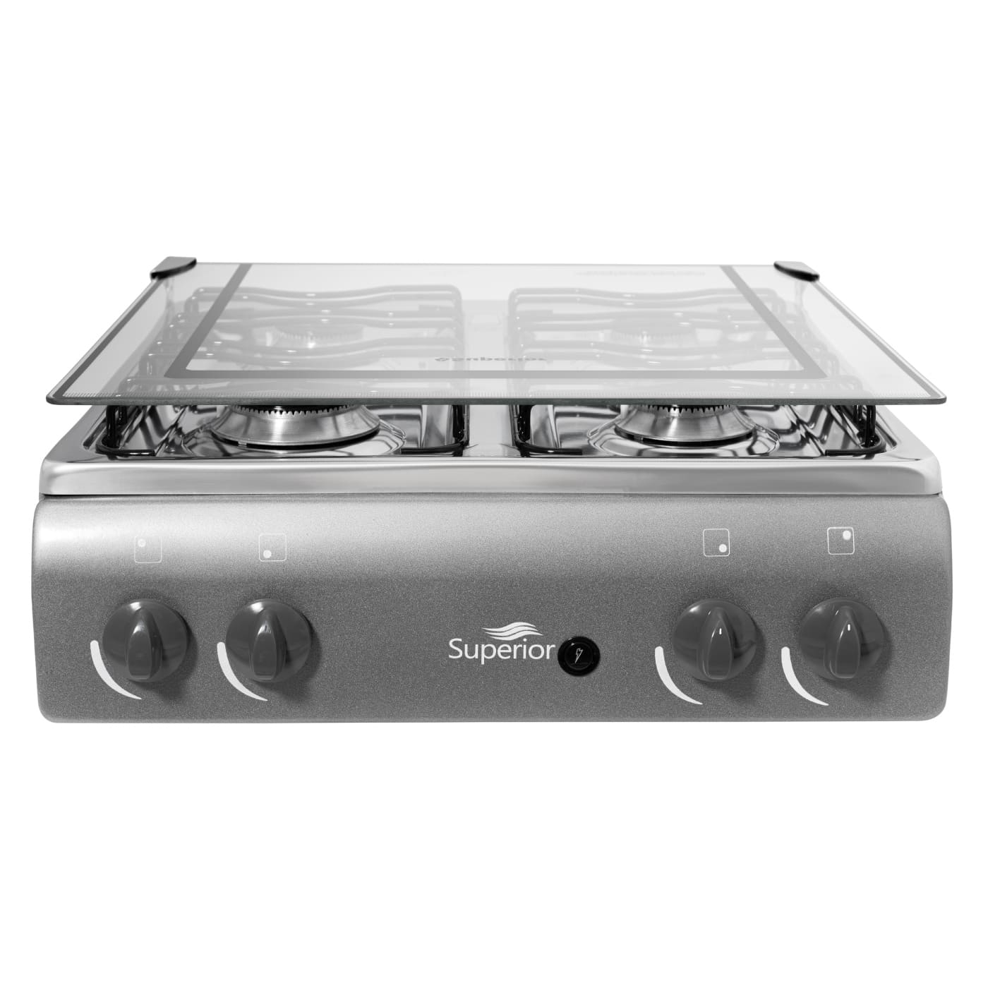 Estufa de Mesa SUPERIOR 4 Puestos Gas Propano 7054-1 Gris Estufa de Mesa SUPERIOR 4 Puestos Gas Propano 7054-1 Gris