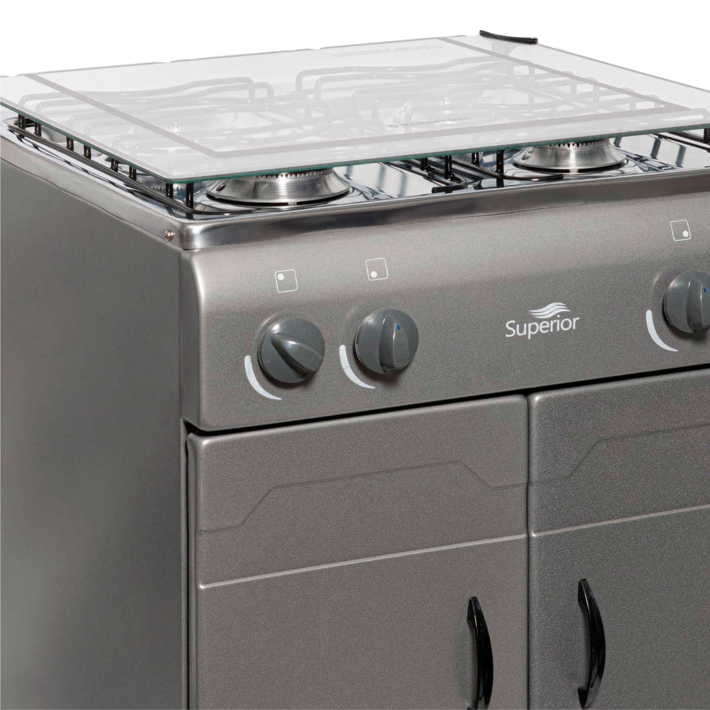 Estufa de Piso SUPERIOR 4 Puestos Gas Natural 7016-1 Gris Estufa de Piso SUPERIOR 4 Puestos Gas Natural 7016-1 Gris