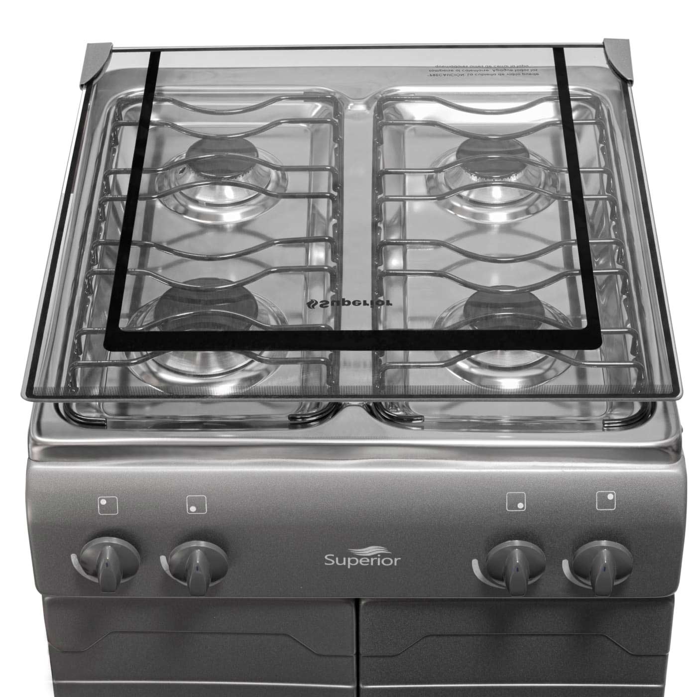 Estufa de Piso SUPERIOR 4 Puestos Gas Natural 7016-1 Gris Estufa de Piso SUPERIOR 4 Puestos Gas Natural 7016-1 Gris