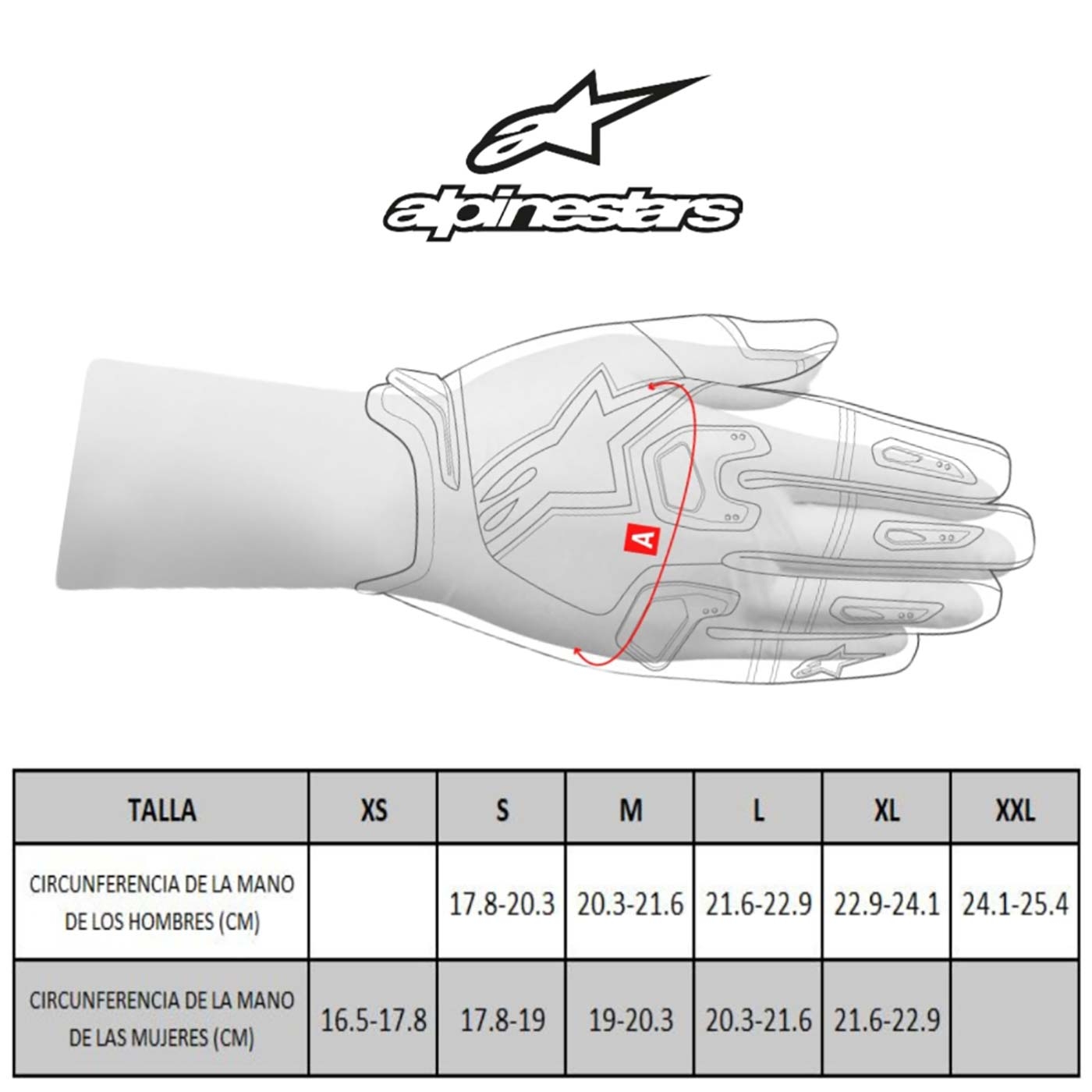 Guantes Moto ALPINESTARS SP-8 V3 Negro Negro L Guantes Moto ALPINESTARS SP-8 V3 Negro Negro L