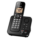 Teléfono Inalámbrico Dect PANASONIC ContestadoraTGC360 Negro - " Teléfono Inalámbrico Dect PANASONIC ContestadoraTGC360 Negro -