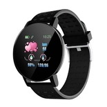 Reloj Smart Watch Sport Redondo Negro - " Reloj Smart Watch Sport Redondo Negro -