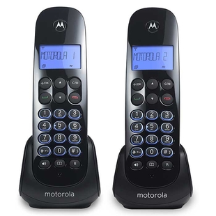 Teléfono Inalámbrico MOTOROLA M750-2 CA Negro
