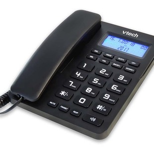 Teléfono Alámbrico V-TECH VTC500 Negro