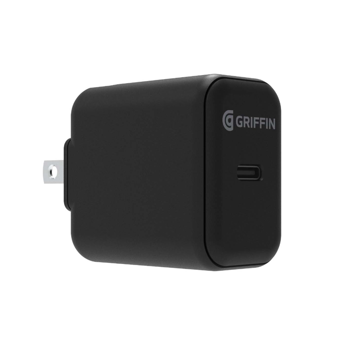 Cargador GRIFFIN USB-C PD 18W Negro