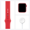 Apple Watch Series 6 de 40 mm Caja de Aluminio Rojo, Correa Deportiva Roja