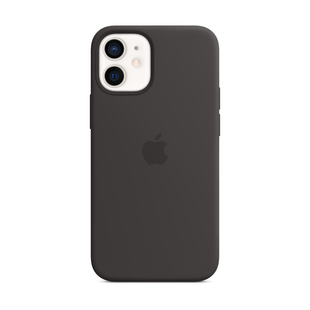 Case silicona APPLE iPhone 12 Mini Negro