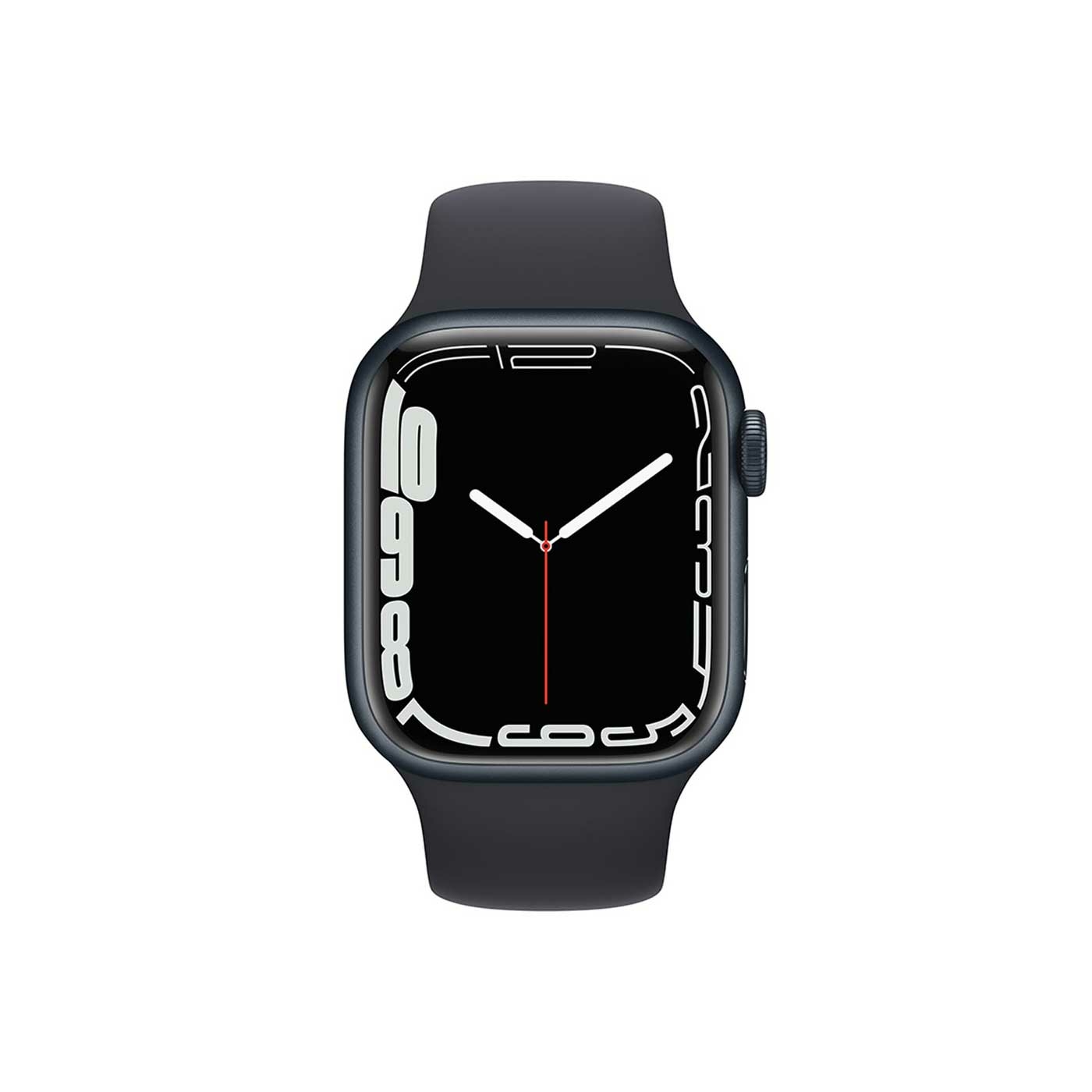 Apple Watch Series 7 de 41 mm Caja de Aluminio en Azul Medianoche, Correa Deportiva Azul Medianoche