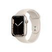 Apple Watch Series 7 de 45 mm Caja de Aluminio en Blanco Estelar, Correa Deportiva Blanco Estelar - 