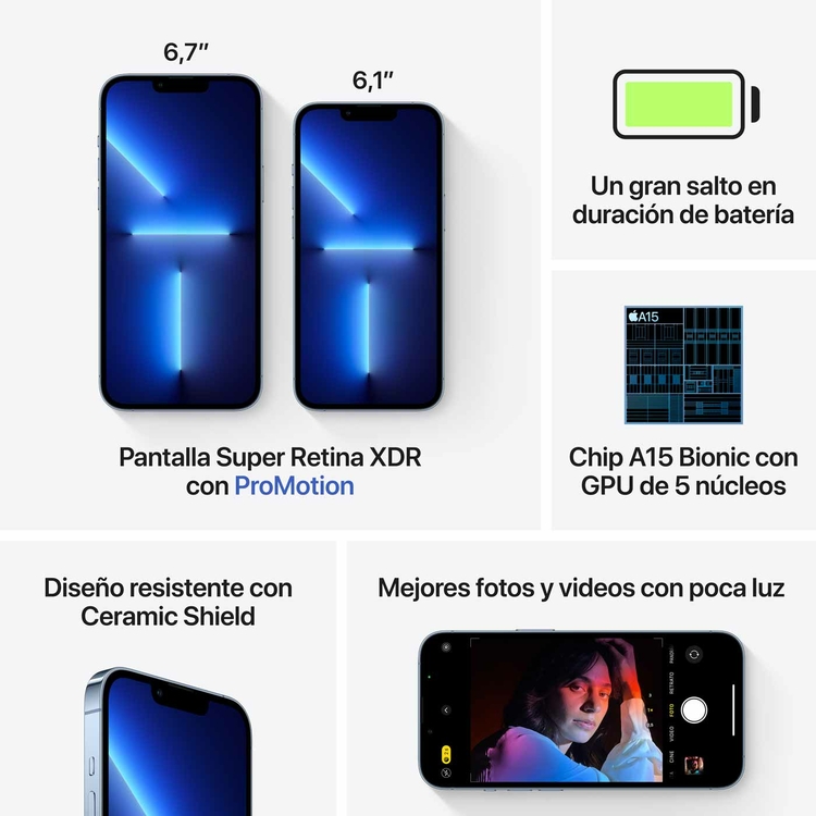 iPhone 13 Pro Max 128GB Azul Sierra