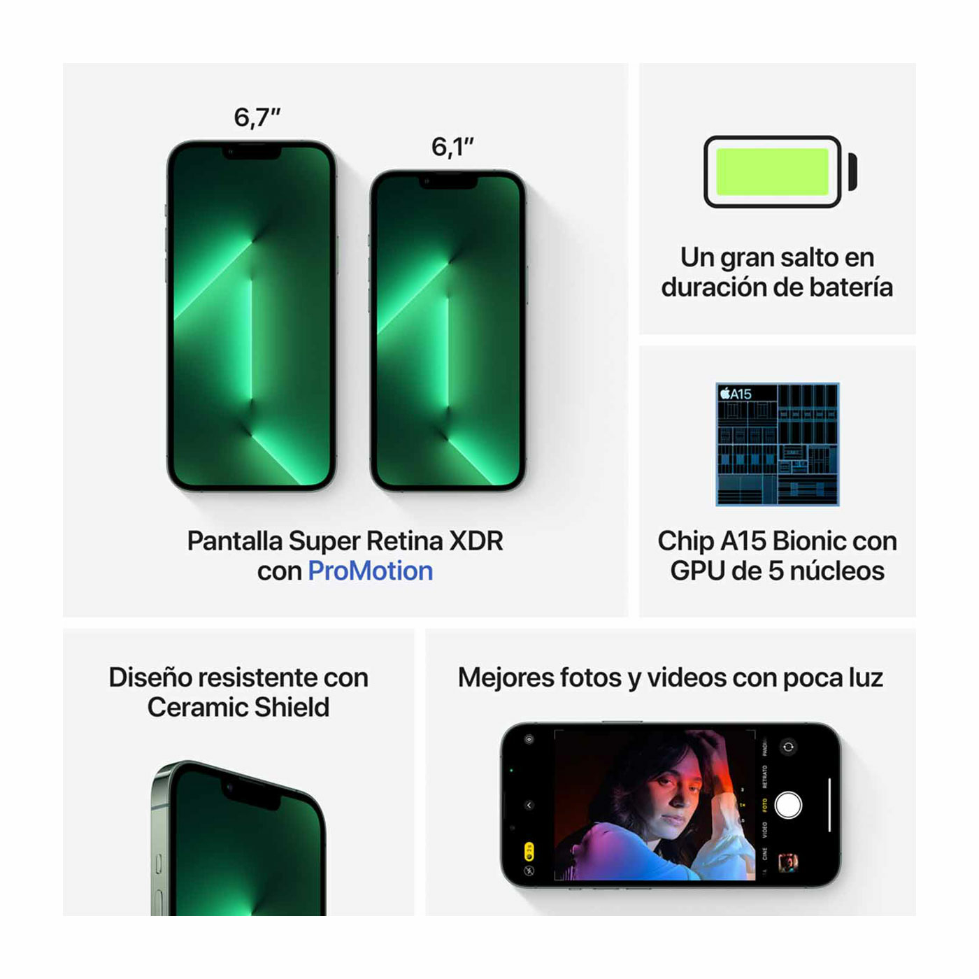 iPhone 13 Pro Max 128GB Verde Alpino