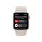 Apple Watch SE GPS de 40 mm Caja de Aluminio en Blanco Estelar, Correa Deportiva Blanco Estelar