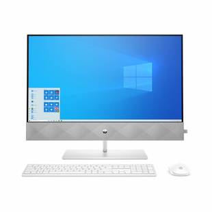 Computador All in One HP 23.8" Pulgadas k0001la Intel Core i5 - RAM 8GB - Disco SSD 256 GB + HDD 1 TB - Blanco