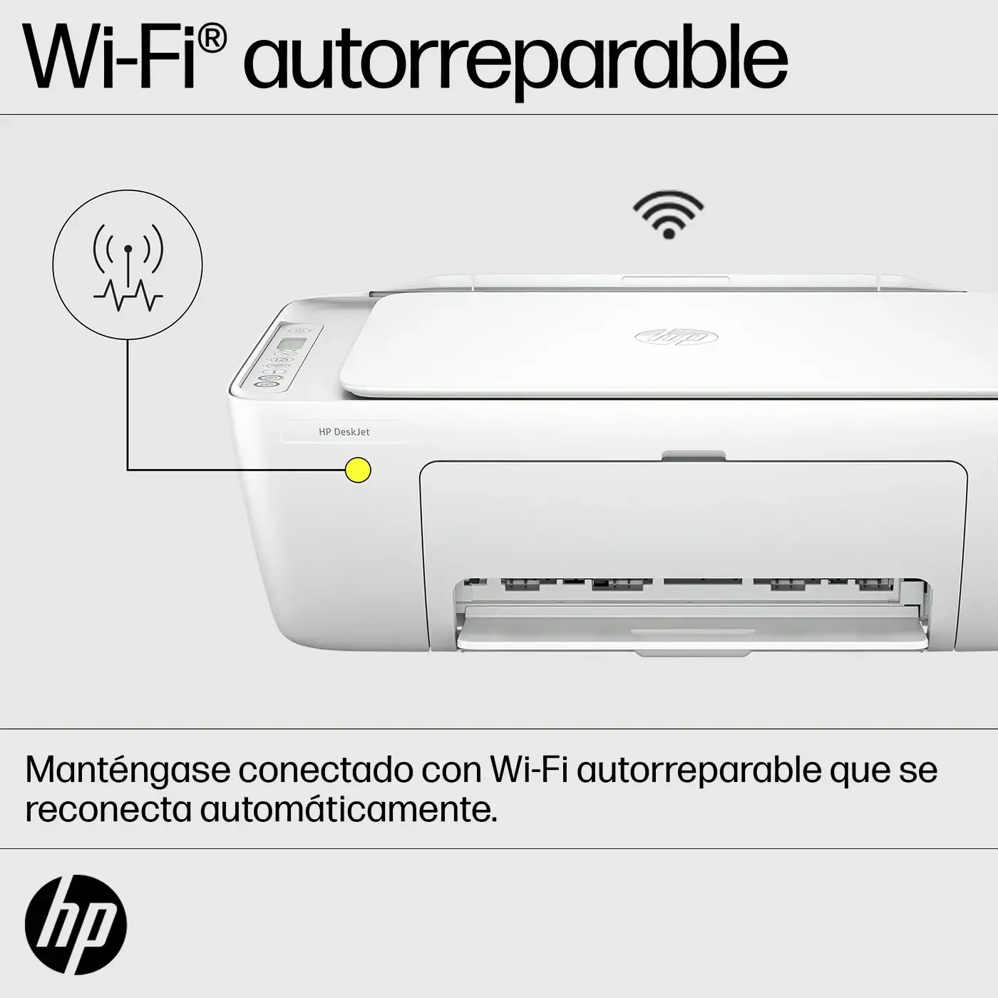 Impresora Multifuncional HP 2875 Deskjet Ink Advantage WIFI Blanca