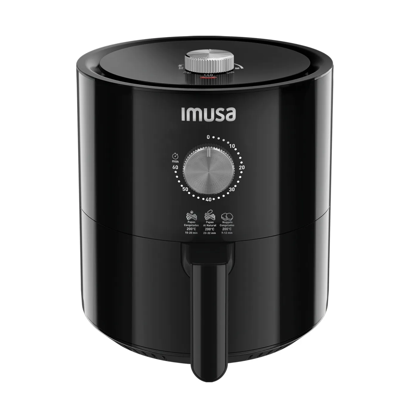 Freidora de Aire IMUSA 4,0 Litros Ultra Mecánica Negro