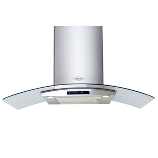 Campana Extractora HACEB 90cms Tipo Peninsula/Pared ALA Plateado - " Campana Extractora HACEB 90cms Tipo Peninsula/Pared ALA Plateado -