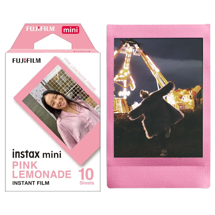 Papel FUJI Instax Mini Pink