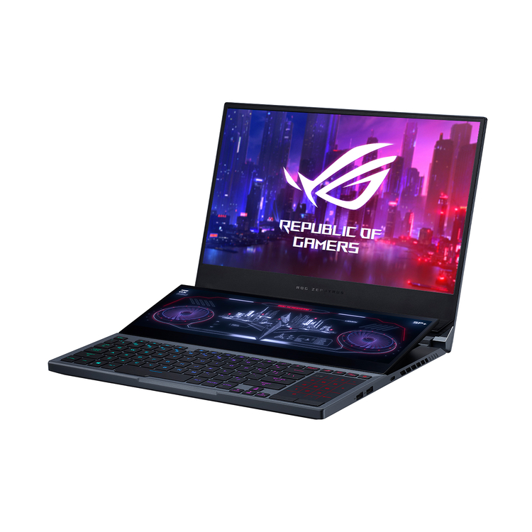 Computador Portátil Gamer ROG Zephyrus Duo - 15,6" Pulgadas GX550LXS Intel Core i9 - RAM 32GB - Disco SSD 2TB - Gris