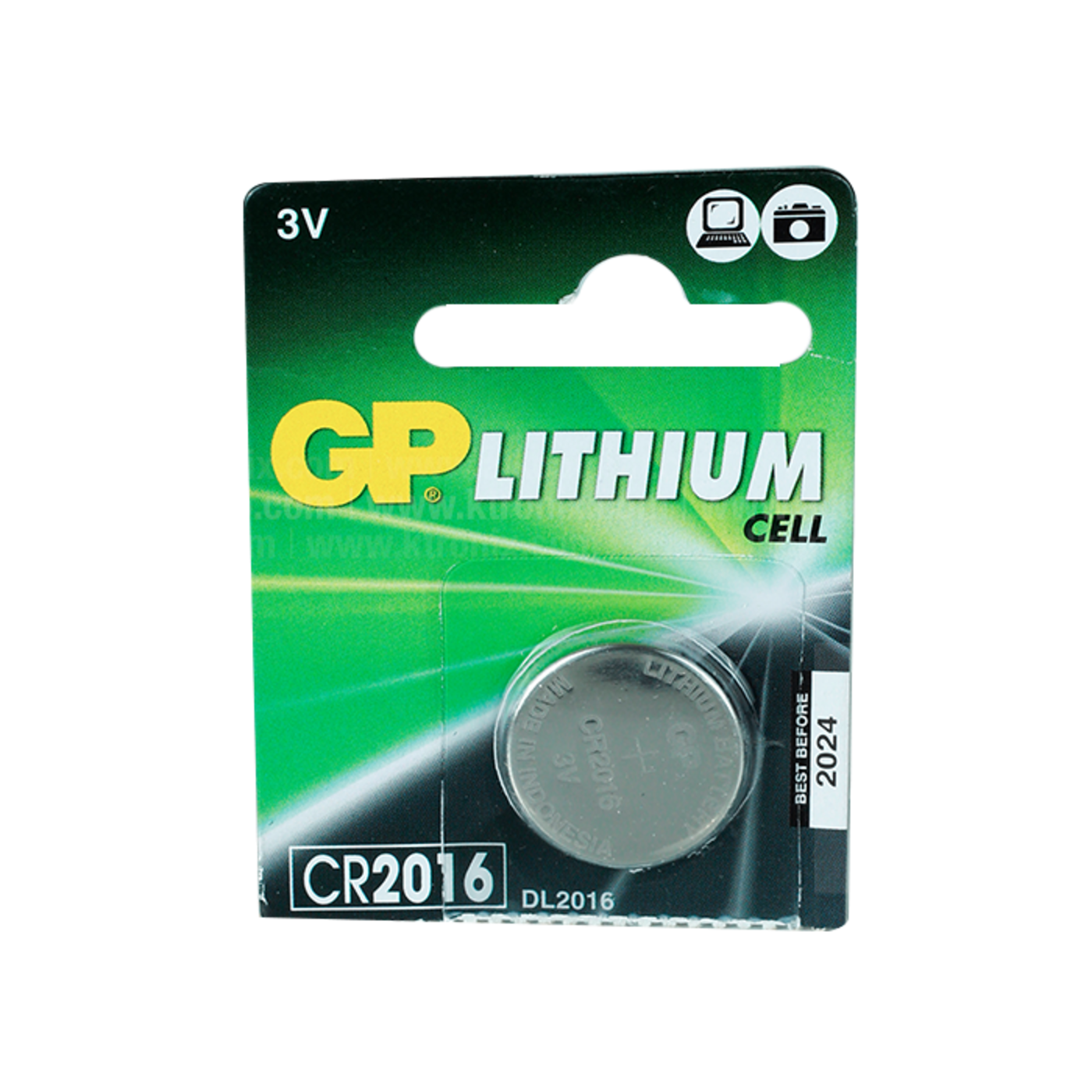 Pila GP Lithium Tipo Moneda 3V 5Pack