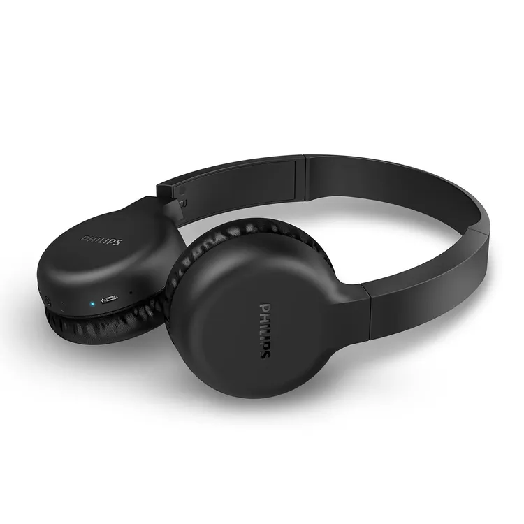 Audífonos de Diadema PHILLIPS Inalámbricos Bluetooth On Ear TAH1205 Negro