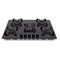 Estufa de empotrar HACEB 76cms 5 Puestos Gas Natural APL CG 76 Negro Estufa de empotrar HACEB 76cms 5 Puestos Gas Natural APL CG 76 Negro
