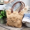 Bolso de Yute K-LINE Tejidos Rombos Bolas Bolso de Yute K-LINE Tejidos Rombos Bolas