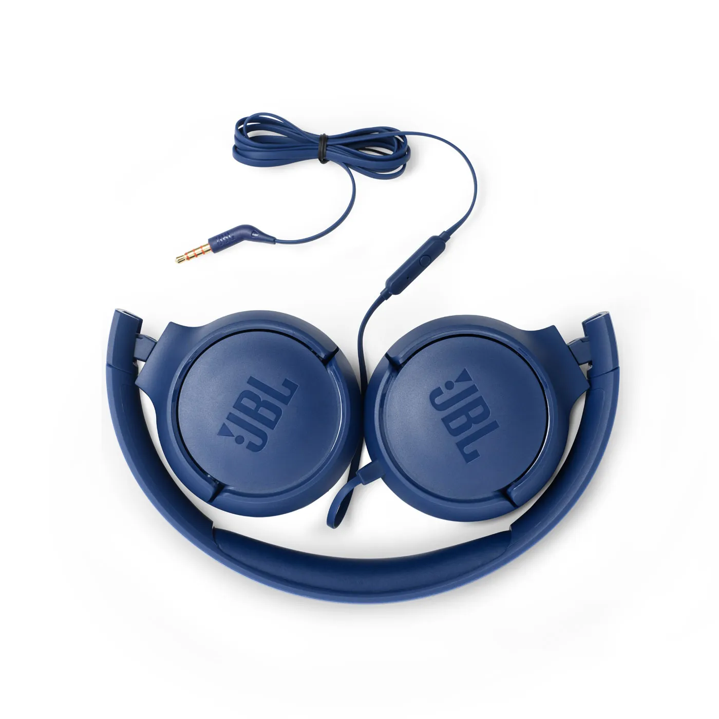Audífonos de Diadema JBL Alámbricos On Ear T500 Azul