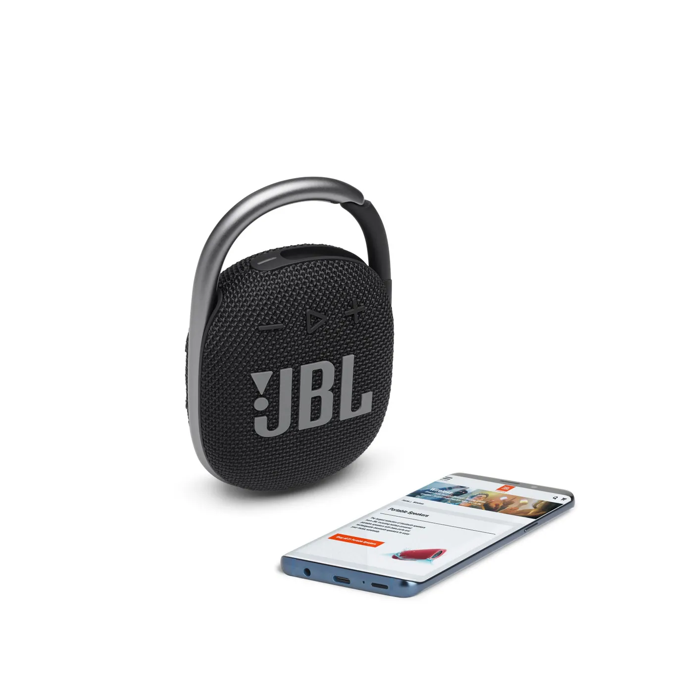 Parlante JBL Inalámbrico Bluetooth CLIP 4 5W Negro