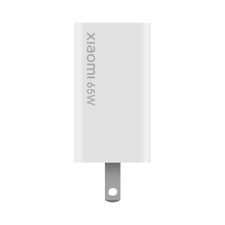 Cargador Pared XIAOMI USB-C Carga Rápida 65W Blanco