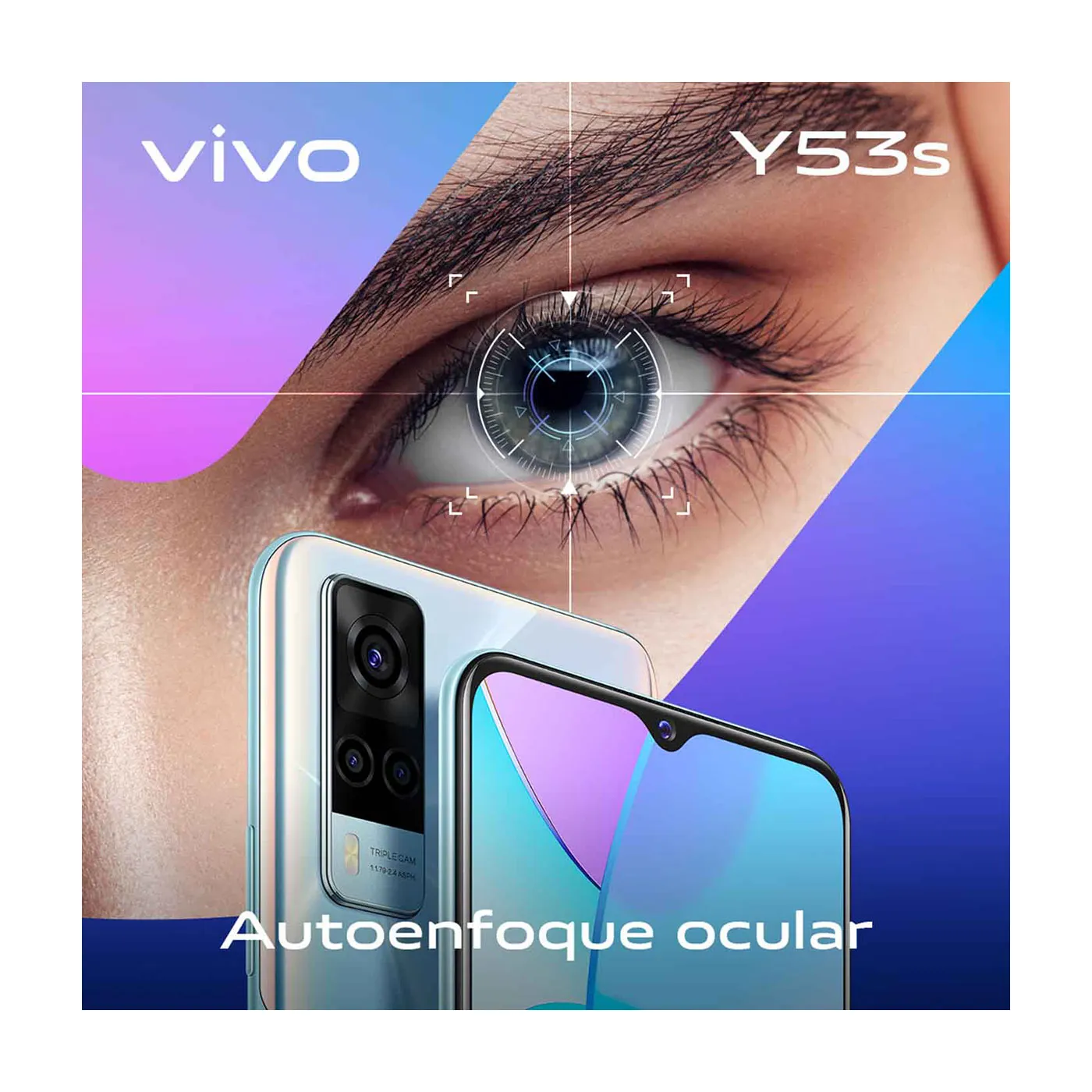 Celular VIVO Y53s 8GB+128GB Azul