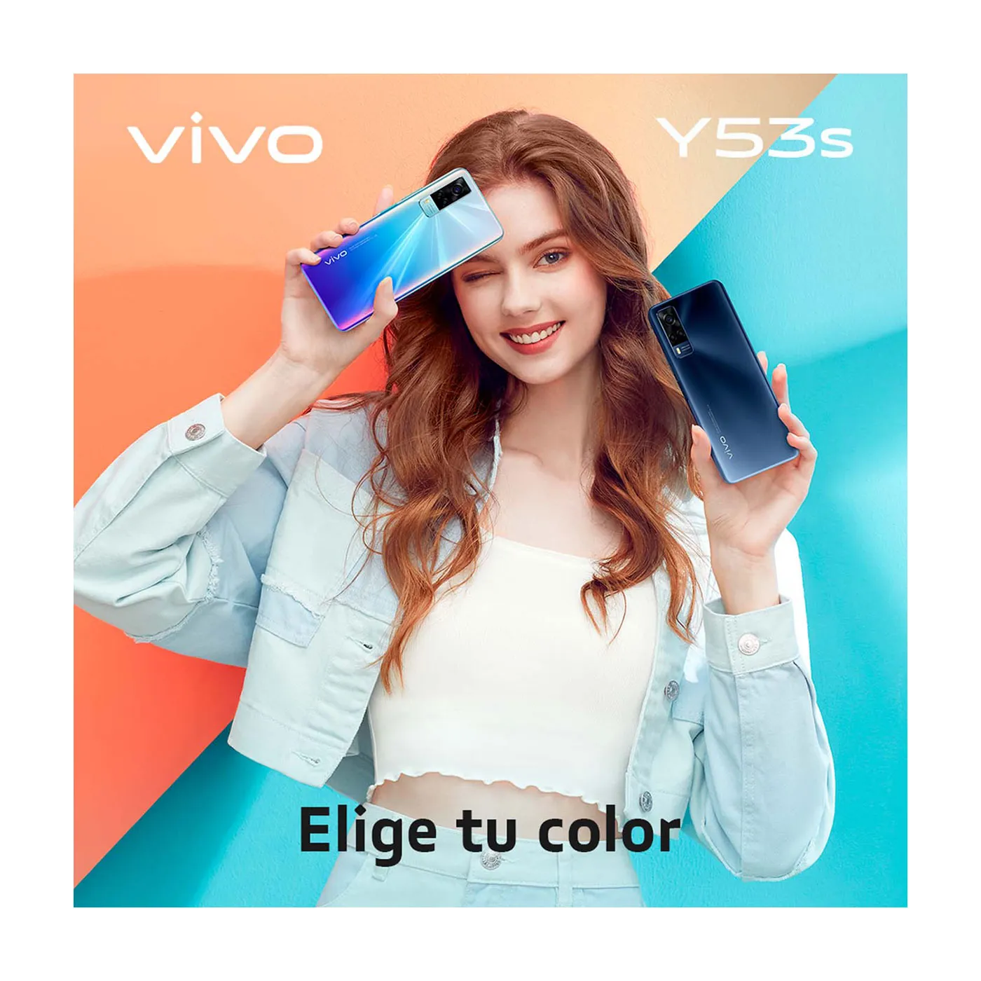 Celular VIVO Y53s 8GB+128GB Azul