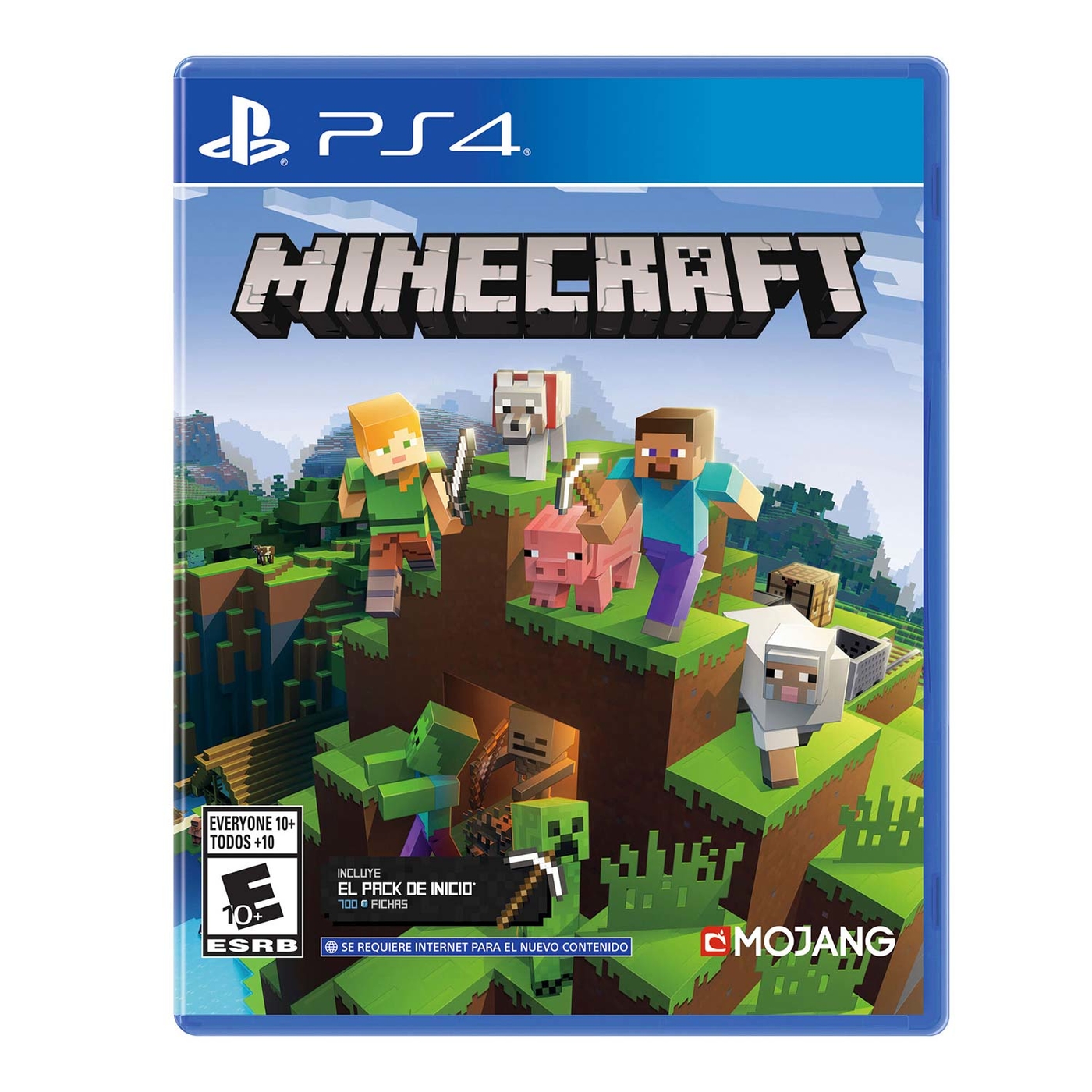 Juego PS4 Minecraft Bedrock Edition