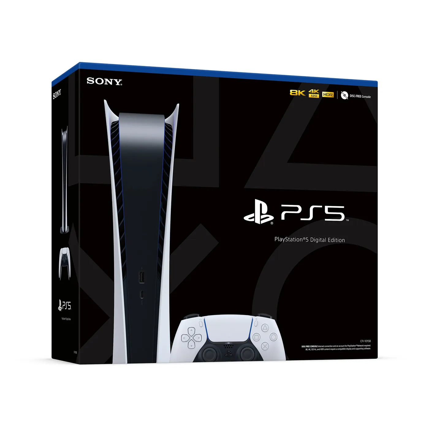 Consola PS5 Digital 825GB + 1 Control Dualsense