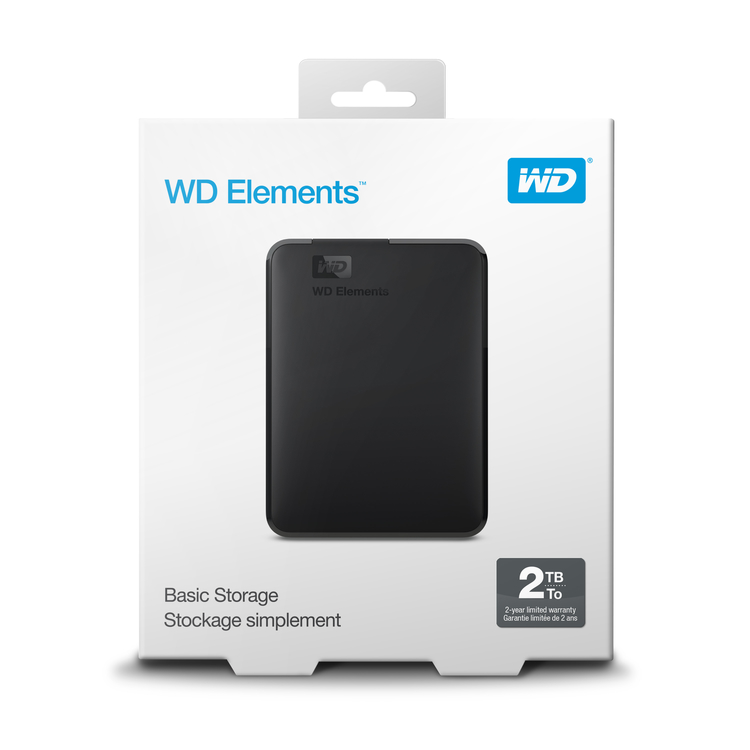 Disco Duro WD 2 TB Elements USB 3.0