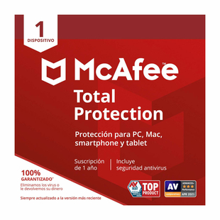 Antivirus McAfee Total Protection 1 Dispositivo